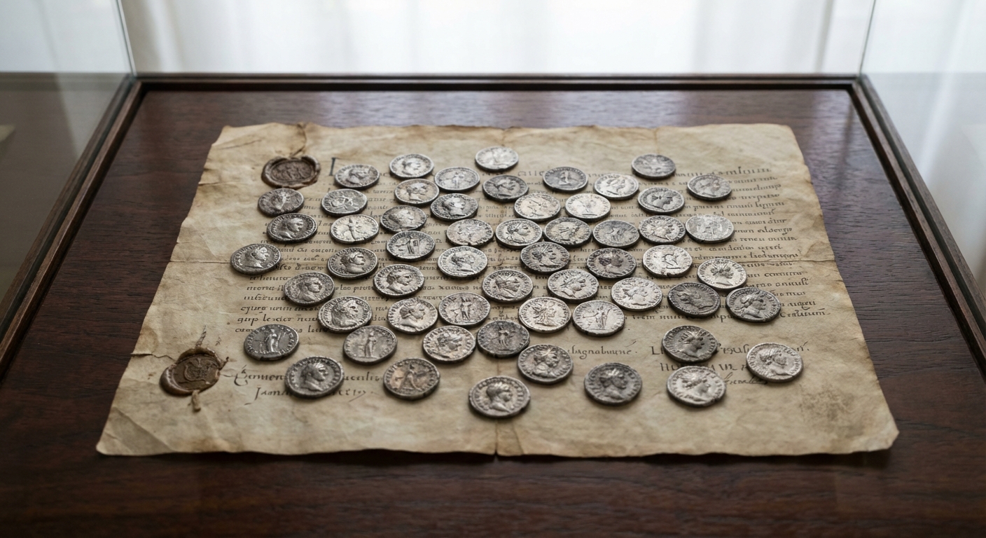 Historische Silbermünzen